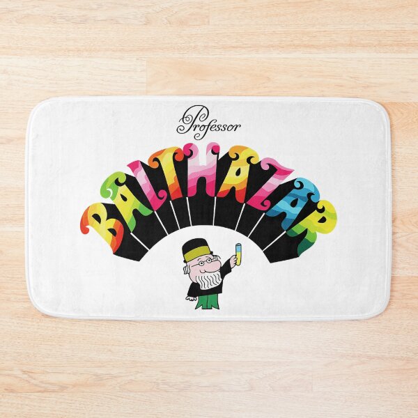 Item preview, Professor Baltazar Retro Rainbow Cartoon Design designed and sold by pantapita.