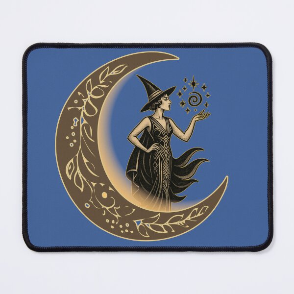 Item preview, Art Deco Witch designed and sold by Chaos Fairy Creations.