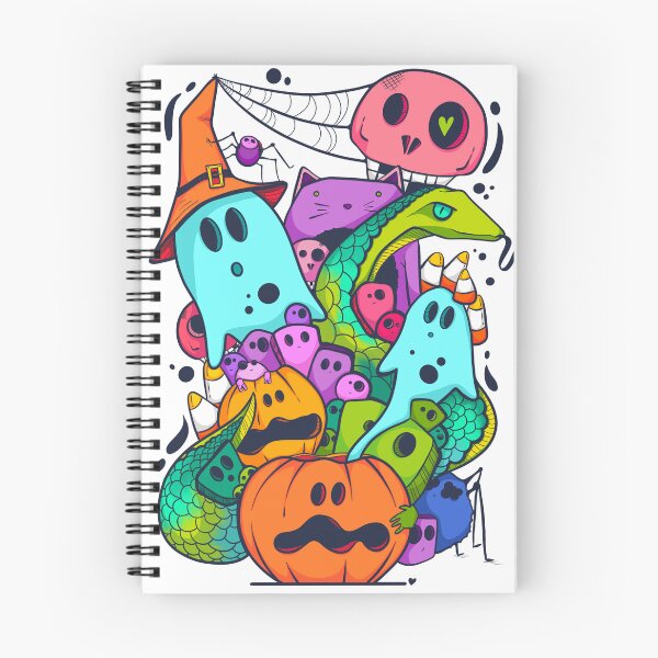 Item preview, Cute Creepy Halloween Ghouls designed and sold by kaay-cat.