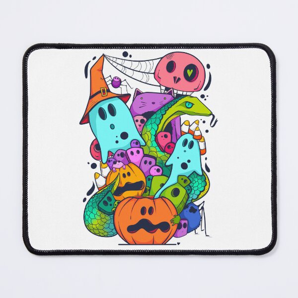 Item preview, Cute Creepy Halloween Ghouls designed and sold by kaay-cat.