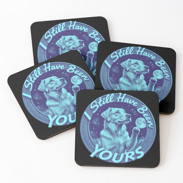 Item preview, Golden Retriever Under Moonlight With Loving Quote designed and sold by e-camelleone.