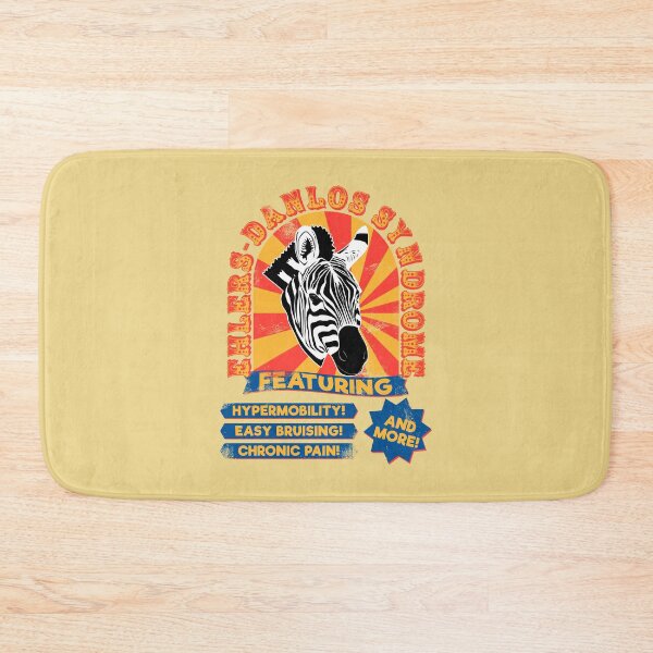 Item preview, EDS Circus Zebra – Spoonie Awareness Art designed and sold by Designs by Jesabee.