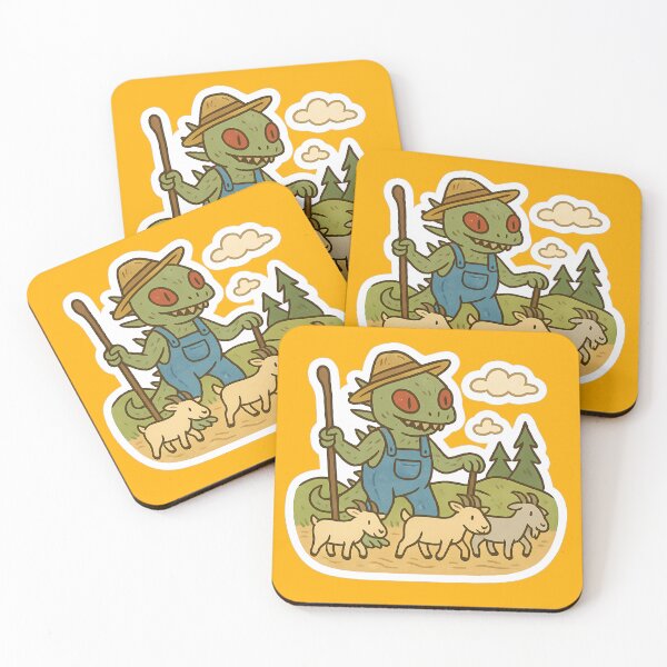 Item preview, Chupacabra Working as a Goat Herder designed and sold by JustB Stylin'.