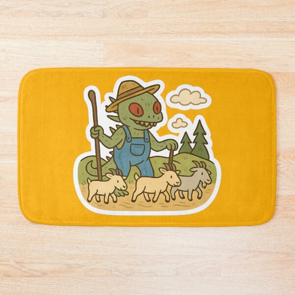Item preview, Chupacabra Working as a Goat Herder designed and sold by JustB Stylin'.