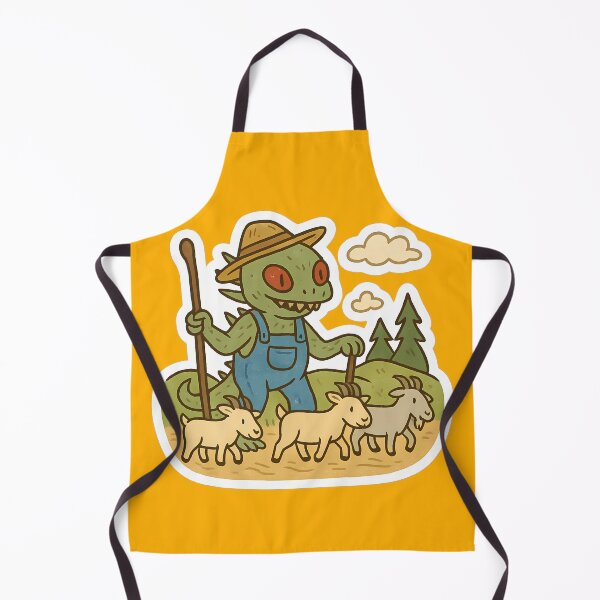 Item preview, Chupacabra Working as a Goat Herder designed and sold by JustB Stylin'.