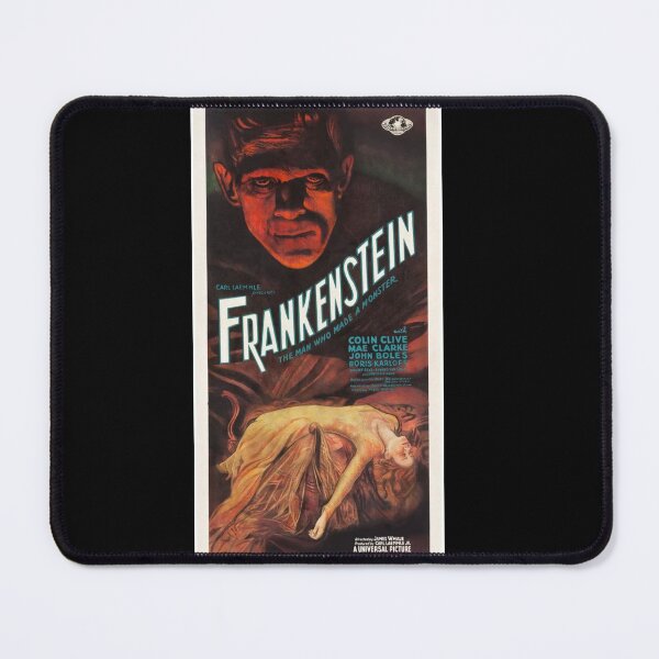 Item preview, Retro Frankenstein Poster designed and sold by Stitch Design by Me.