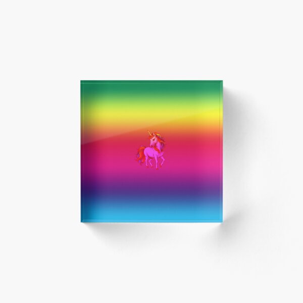 Item preview, Radiant Unicorn in the Rainbow designed and sold by AnGodeSign.