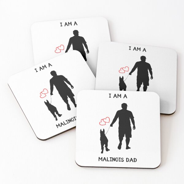 Item preview, I AM A MALINOIS DAD - Love at every step designed and sold by Sherifo-Design.