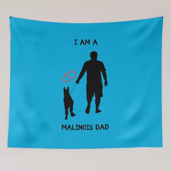 Item preview, I AM A MALINOIS DAD - Love at every step designed and sold by Sherifo-Design.