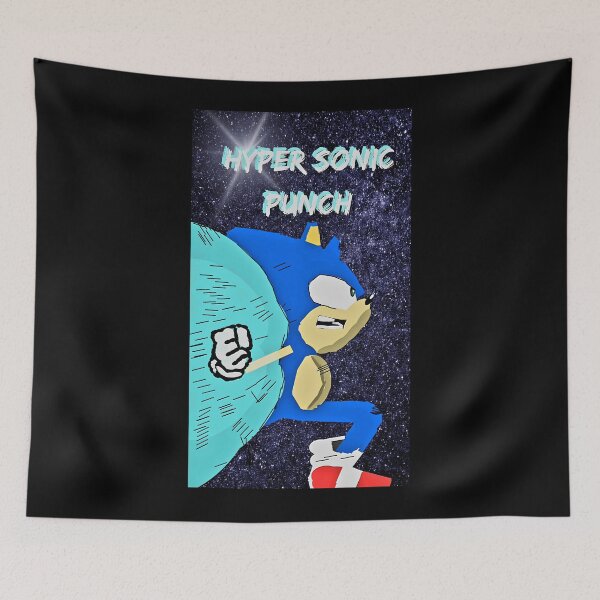 Item preview, HYPER SONIC PUNCH designed and sold by GrindWardrobe.