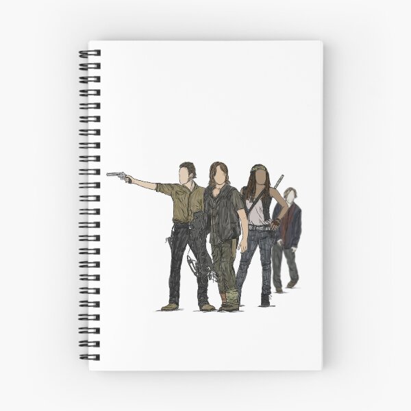 Item preview, The Walking Dead – Rick, Daryl, Michonne & Survivors TV Drama designed and sold by MelissaJamesIll.