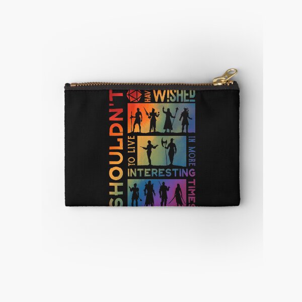 Item preview, Interesting times in Baldurs | DnD | Dungeons & Dragons (rainbow) designed and sold by keyvei.