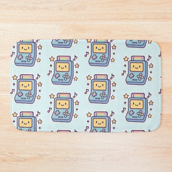 Item preview, Pastel Retro Game Console – Kawaii Handheld Gamer Sticker designed and sold by KrintoryTees.