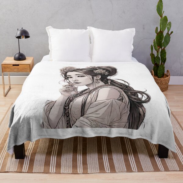 Item preview, Traditional Japanese Lady designed and sold by AnGodeSign.