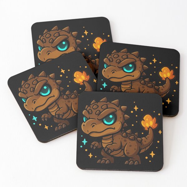 Item preview, Cute Fire Dino designed and sold by Ahau Designs.