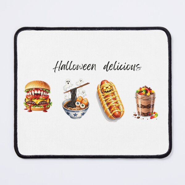 Item preview, Halloween food ideas with spooky treats and creative snacks for festive celebrations designed and sold by SpaceartLilu.