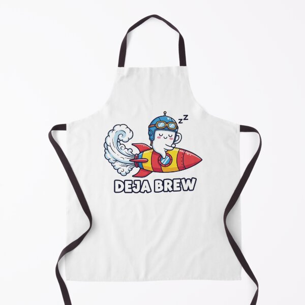 Item preview, Sleepy coffee pilot rides a rocket designed and sold by KasiaRawska.