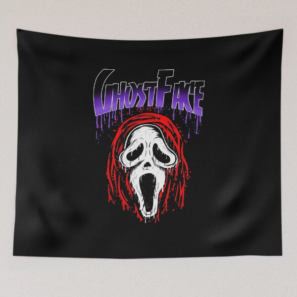 Item preview, ghostface killer scary movie designed and sold by Blck-Acid-Devil.