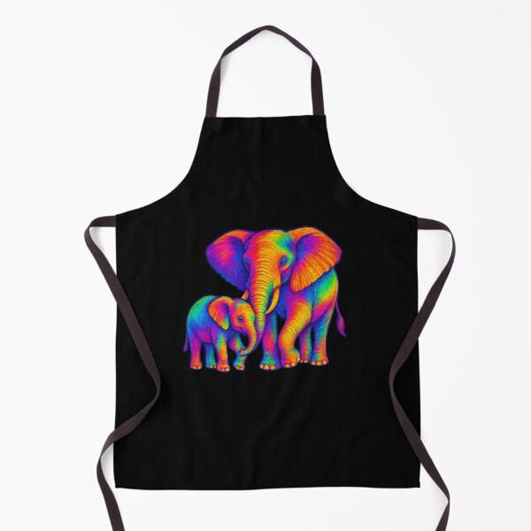 Item preview, Rainbow Elephant Shirt designed and sold by nebshardesigns.