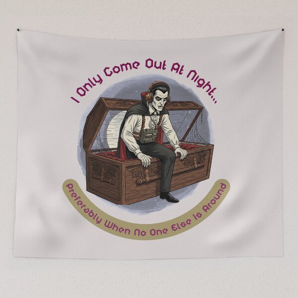 Item preview, I Only Come Out At Night designed and sold by AMadnessCreat.