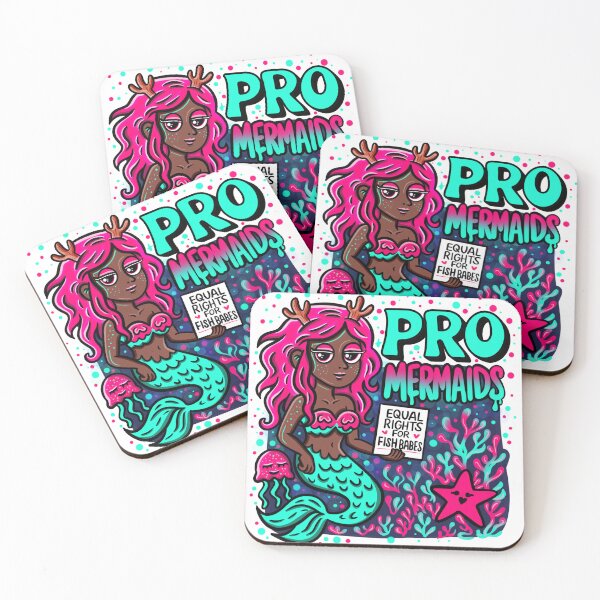 Item preview, Pro Mermaids Tote Bag – Funny Equal Rights for Fish Babes Graphic, Quirky Ocean Parody Tote designed and sold by October Forever.