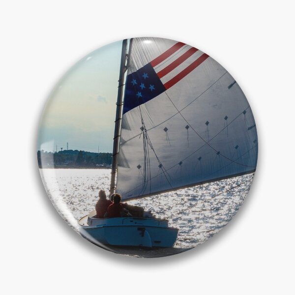 Item preview, Patriotic Sailboat designed and sold by Frank Parisi.