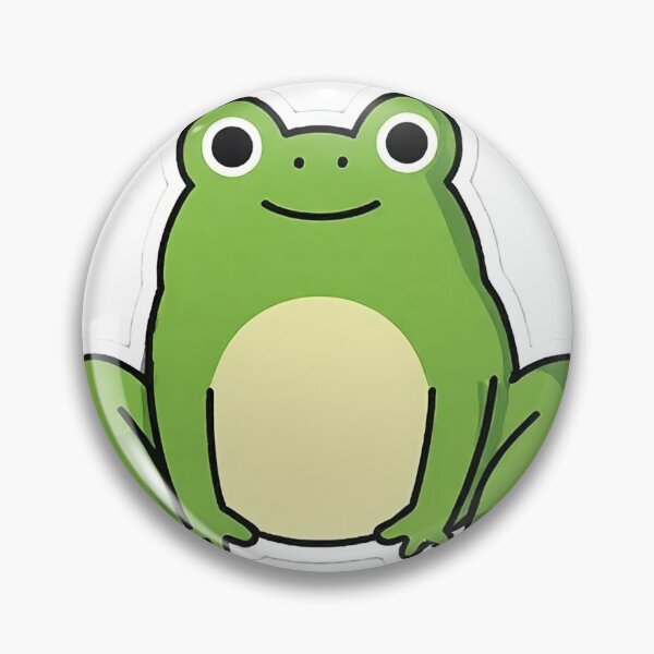Item preview, frog cute sticker designed and sold by luminoussy.