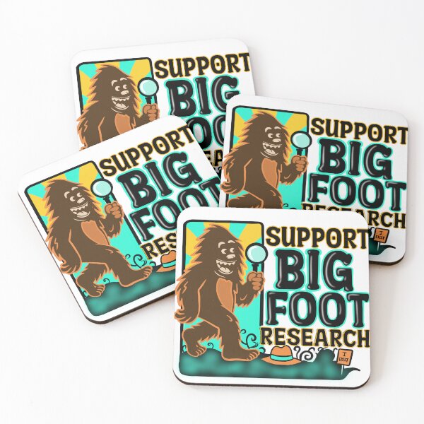 Item preview, Support Bigfoot Research Tote Bag – Funny Cryptid Graphic, Sasquatch Believer Parody Tote designed and sold by October Forever.
