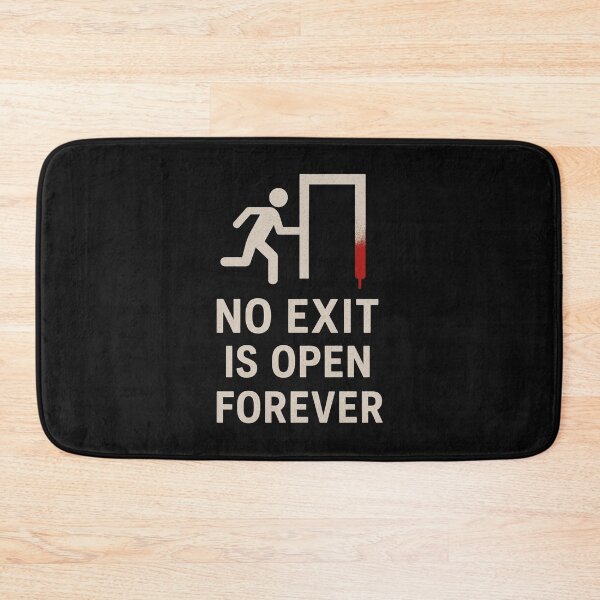 Item preview, No exit is open forever - Hell designed and sold by SpicyChimera.