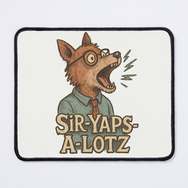 Item preview, Sir-Yaps-A-Lotz designed and sold by CortsideGoods.