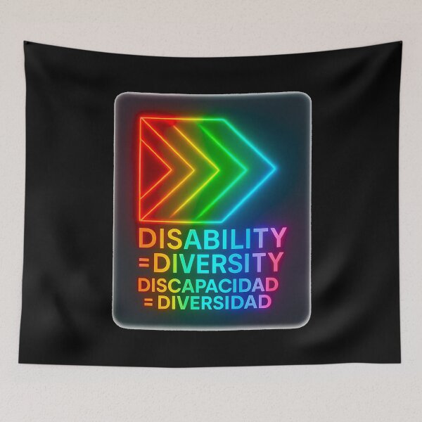Item preview, Disability = Diversity | Disability = Diversity | Powerful Equality Design designed and sold by G-A-D-U.