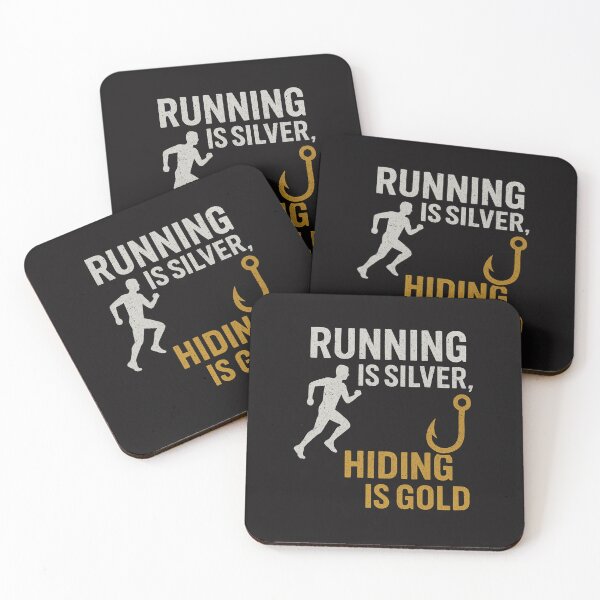 Item preview, Running is silver, hiding is gold designed and sold by SpicyChimera.