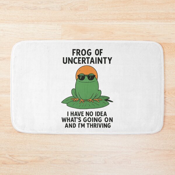 Item preview, Frog of Uncertainty designed and sold by SabaMirzique.