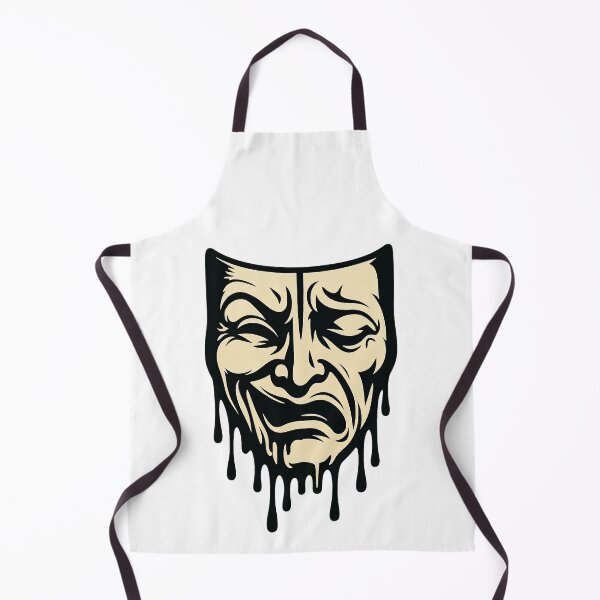 Item preview, Melting Tragedy Mask Dark Art designed and sold by weirdfishes123.
