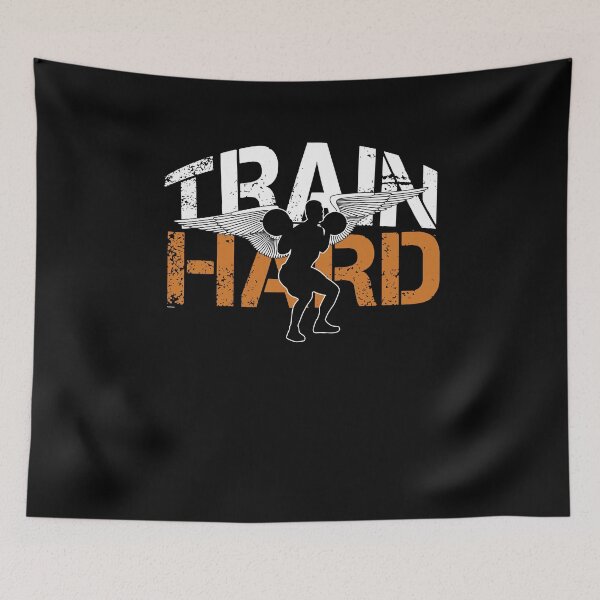 Item preview, Train Hard And Fly Body Builder designed and sold by TomGiantDesigns.
