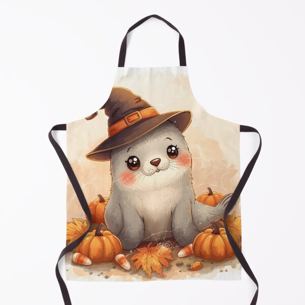 Item preview, Cute, spooky Halloween seal designed and sold by SealMart.
