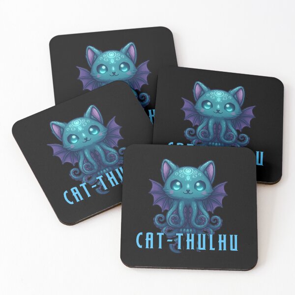 Item preview, Cat-thulhu Eldritch Kitty designed and sold by TheDuckprints.