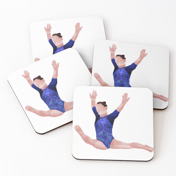 Item preview, Vladislava Urazova Gymnastics Cartoon Art designed and sold by Cherries4.