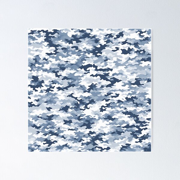 Item preview, Navy Camouflage Pattern Five designed and sold by Mark Cannon.