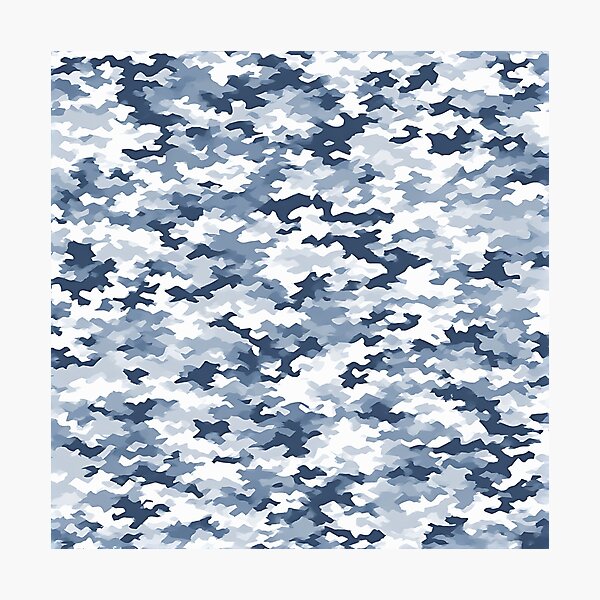 Item preview, Navy Camouflage Pattern Five designed and sold by Mark Cannon.