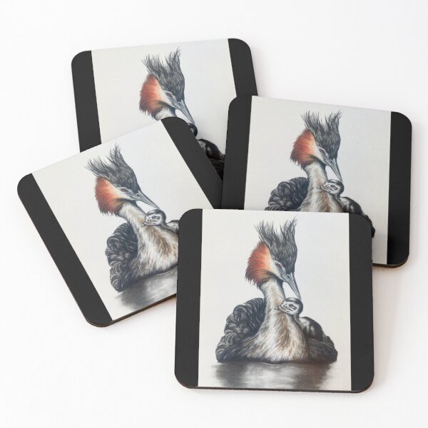 Item preview, Great Crested Grebe designed and sold by Reed-Studio.