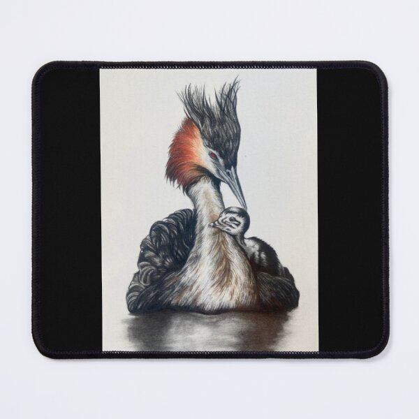 Item preview, Great Crested Grebe designed and sold by Reed-Studio.