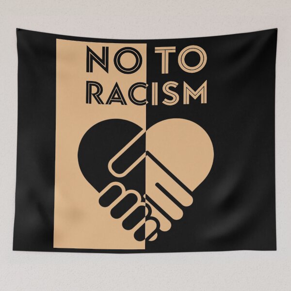 Item preview, NO TO RACISM designed and sold by LM GRAPHIC.