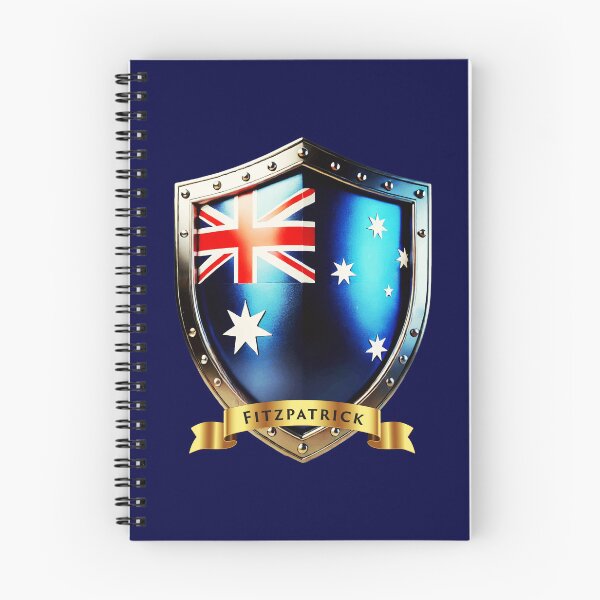 Item preview, Fitzpatrick Family Australia Shield, Heritage Crest of Pride designed and sold by Highlandkings.