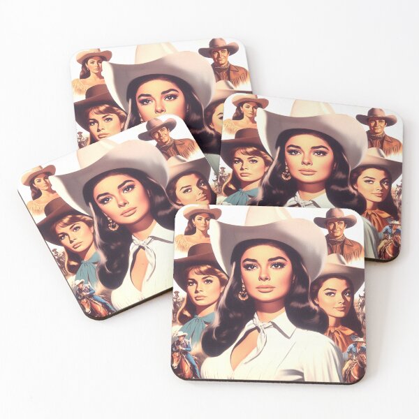 Item preview, Retro Cowgirls designed and sold by PulpVintage.