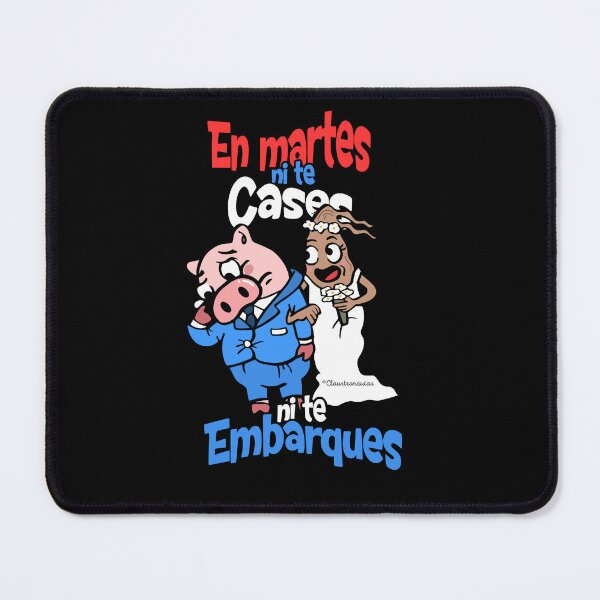 Item preview, Central American Saying: En Martes ni te Cases ni te Embarques designed and sold by Claustronautas.