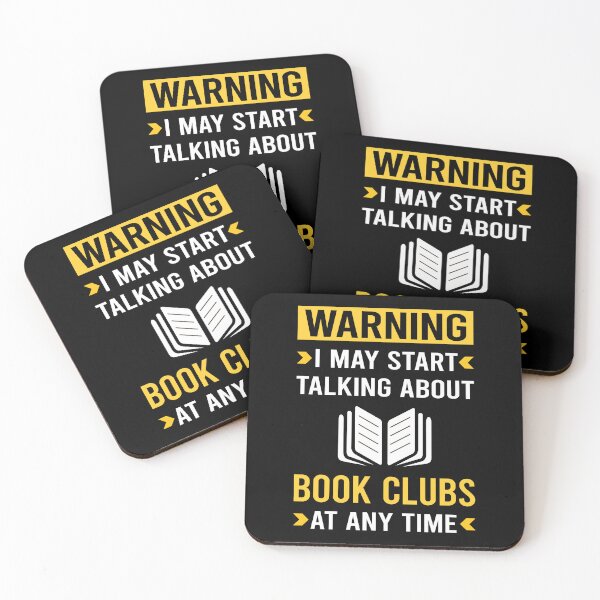 Item preview, Warning Book Club Read Reader Reading Books designed and sold by nguyentanshop.