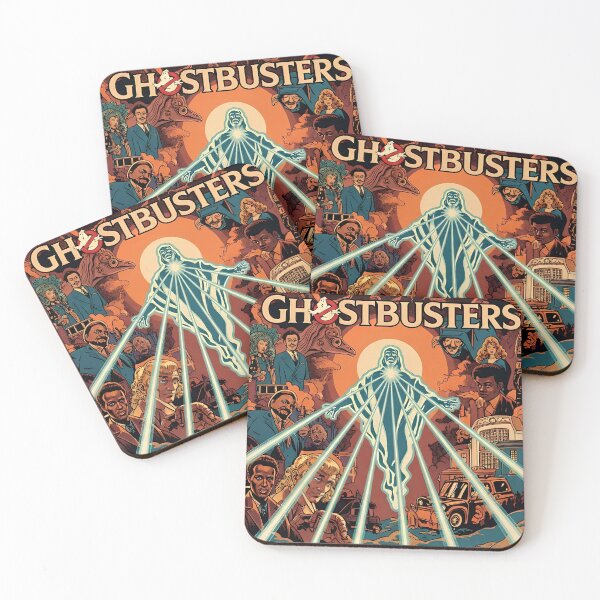 Item preview, Title Ghostbusters Reimagined Movie Poster - Retro Comic Book Style Art Print designed and sold by Art's Diner.