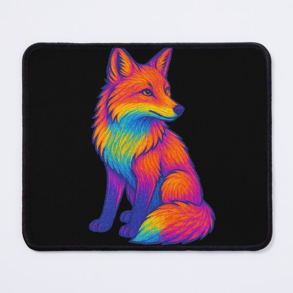 Item preview, Rainbow Fox Shirt designed and sold by nebshardesigns.