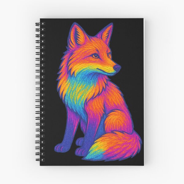 Item preview, Rainbow Fox Shirt designed and sold by nebshardesigns.